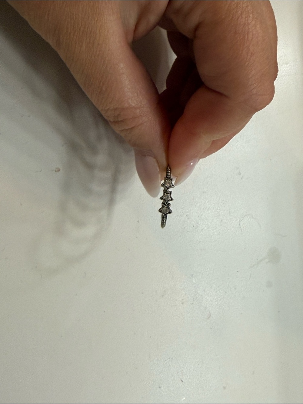 Pandora Sterling Silver Star Ring - Silver